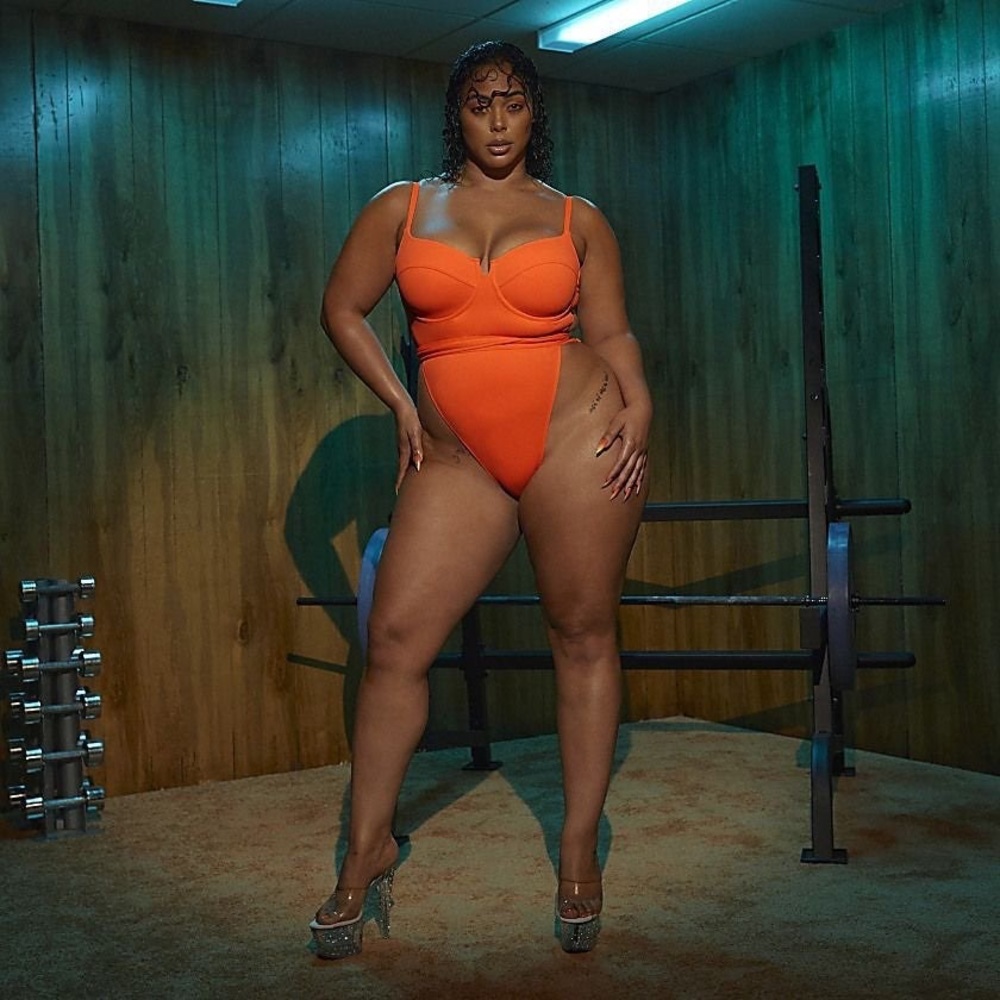 IVY PARK SWIM spaghetti strap one piece